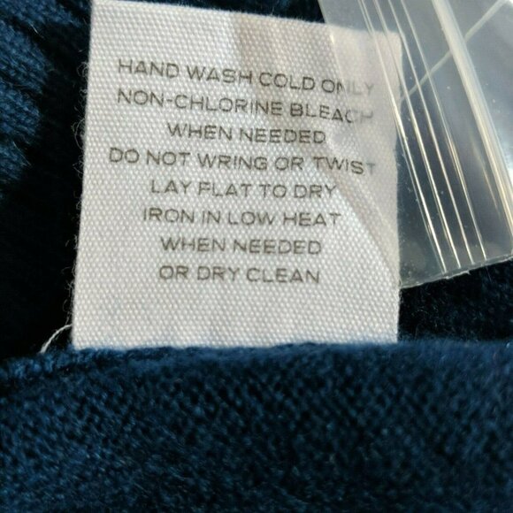 Duffy Cashmere Colorblock Pullover Sweater XS NWT - Picture 5 of 5